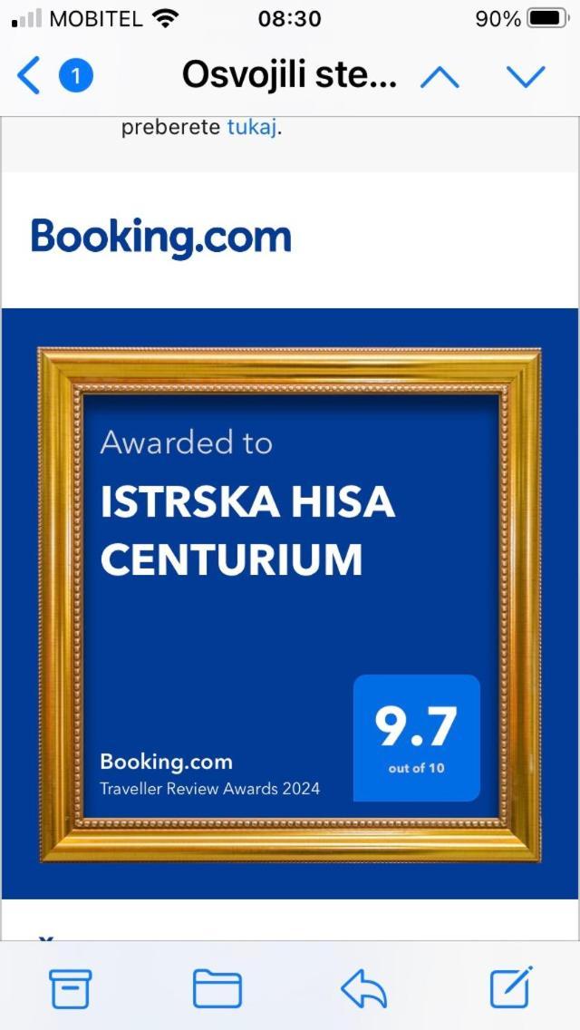 Istrska Hisa Centurium Villa Marezige Eksteriør billede